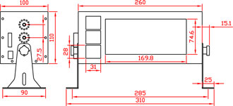 SPM-233BR ٶʾ ۳ߴ